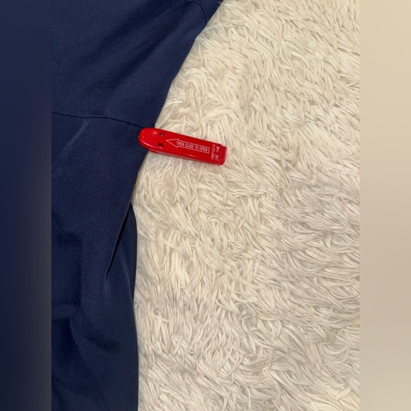 NWT Ieena MacDuggal Bow One Shoulder A-Line Gown Midnight Size 6 - Picture 5 of 8